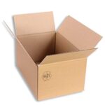 VERPACKUNG ROPER Faltkarton 300 x 200 x 150 mm Karton Schachtel Versandkarton Paketversand 25 Stück Braun aus Pappe  